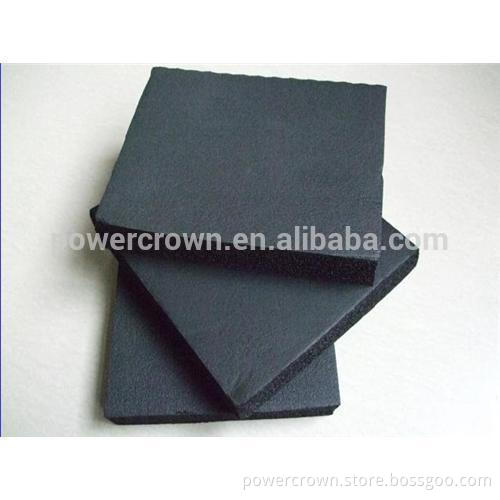 hot sale black sponge rubber board made in china